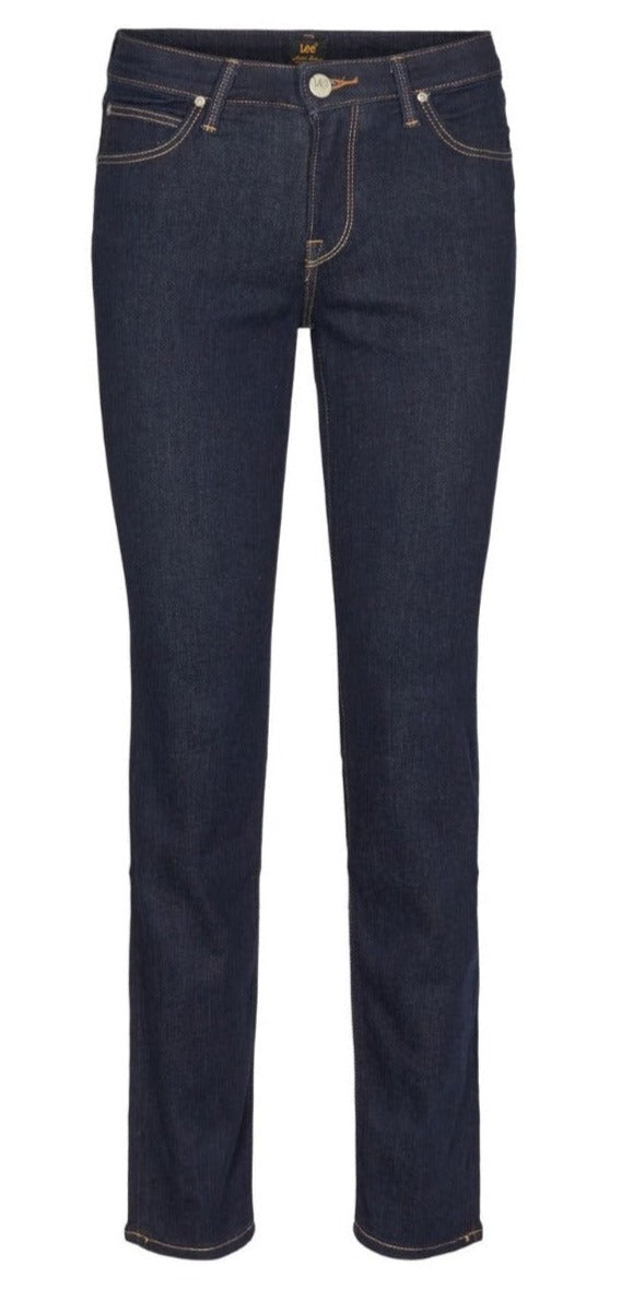 Marion straight leg jeans - dark blue